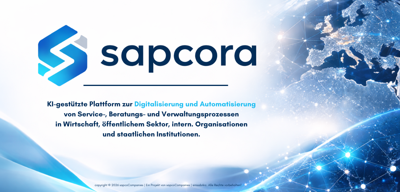 Grafik-Platzhalter-sapcora KI-Plattform zur Digitalisierung und Automatisierung